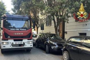 Incendio appartamento
