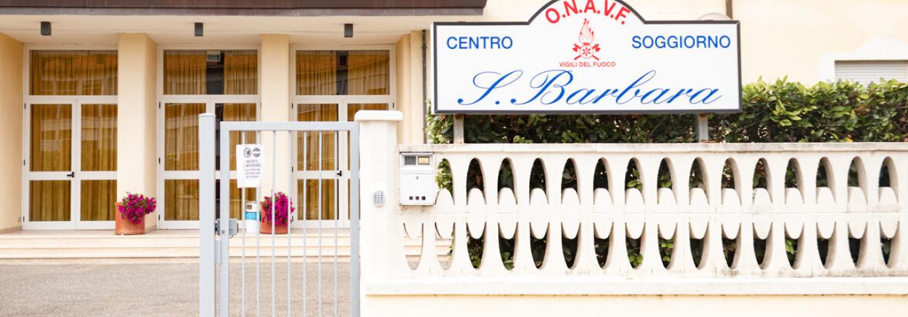Ingresso centro soggiorno Tirrenia