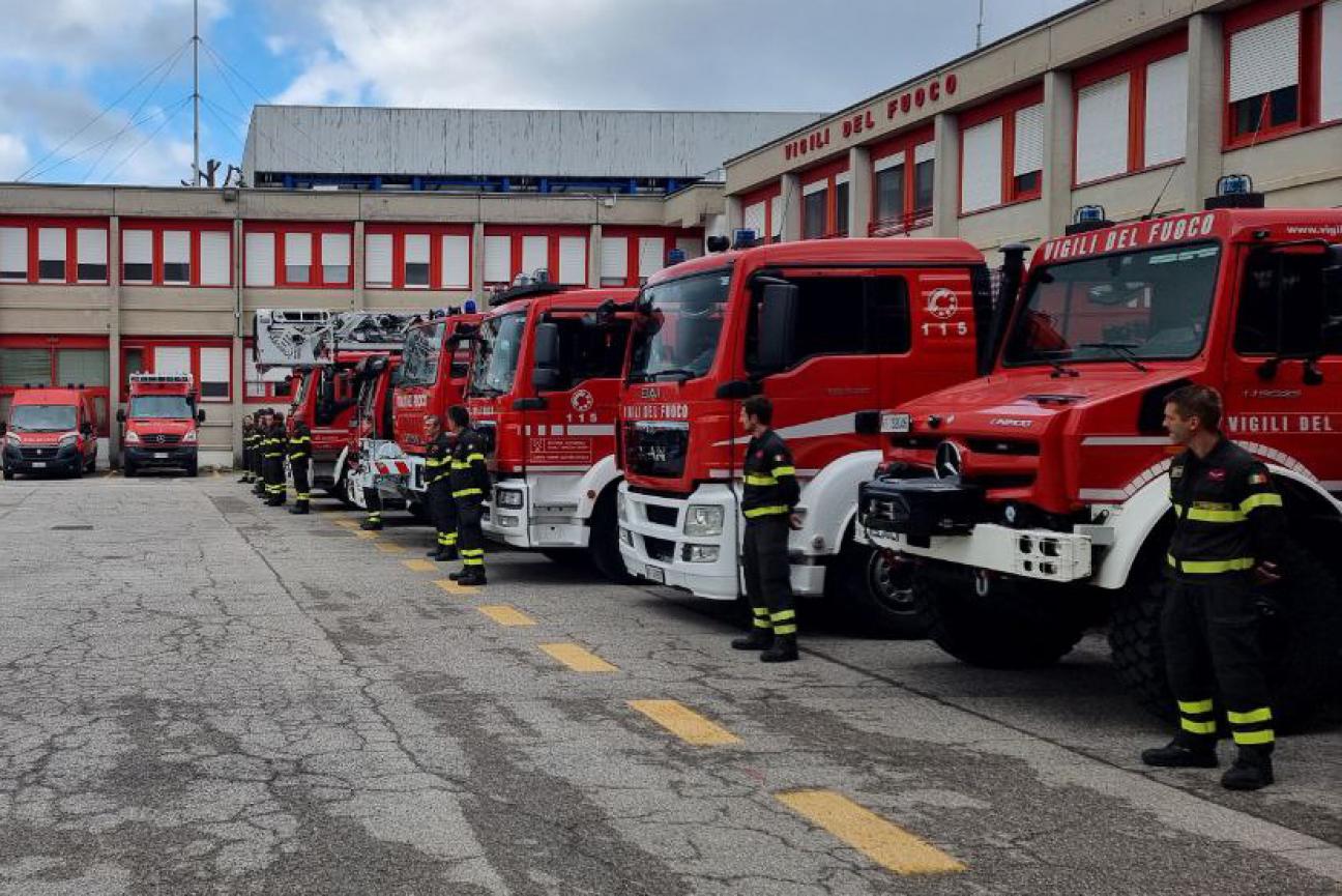 Il neo Direttore Regionale in visita al comando di Pordenone