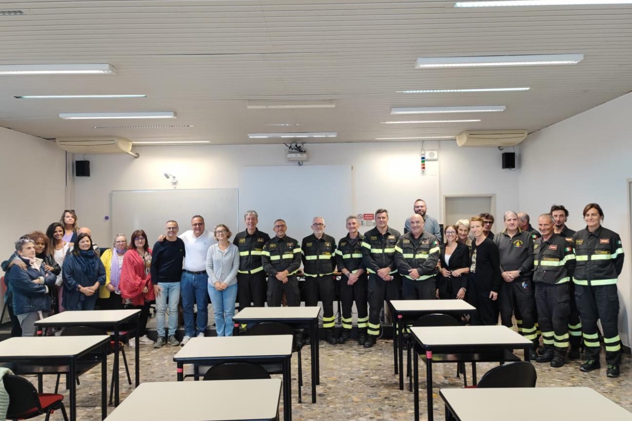 IL NEO DIRETTORE REGIONALE DEI VIGILI DEL FUOCO DEL FRIULI VENEZIA GIULIA IN VISITA AL COMANDO VV.F. DI UDINE