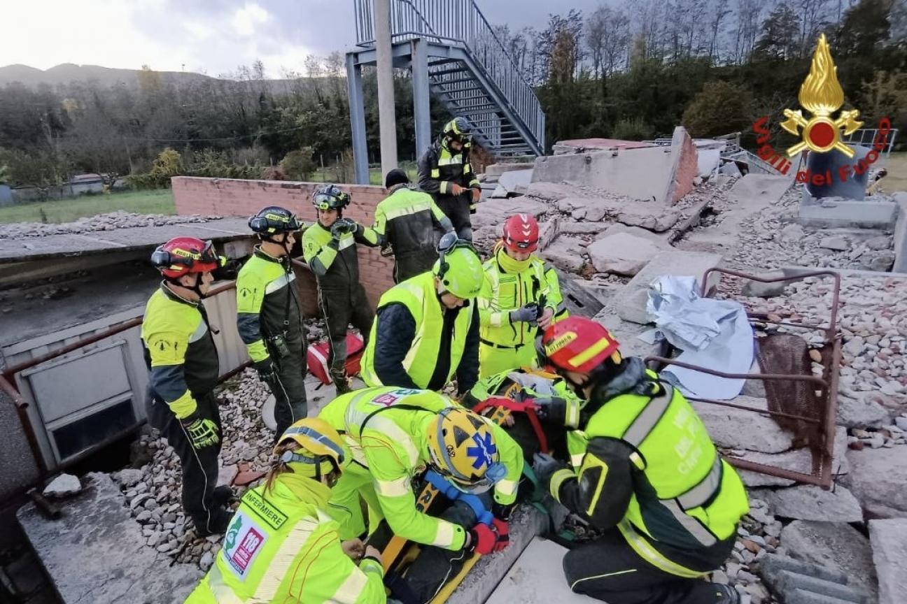 re-training del team interregionale USAR Medium (Urban Search and Rescue medium) delle regioni Abruzzo, Marche e Umbria