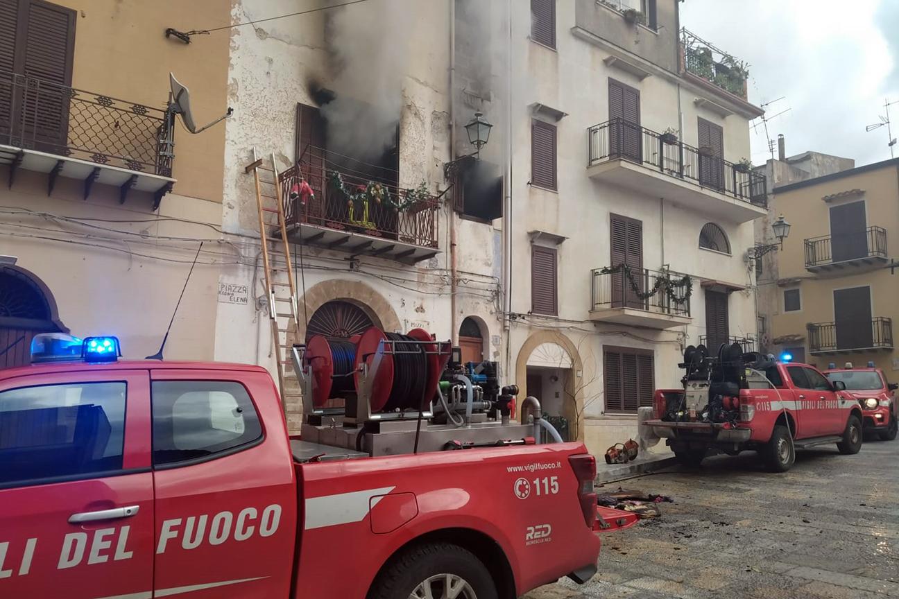 Incendio abitazione