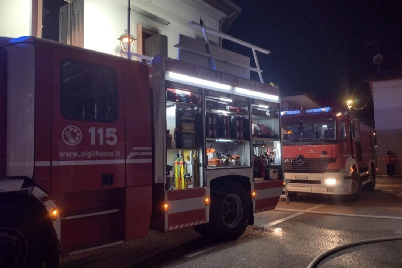 Incendio abitazione