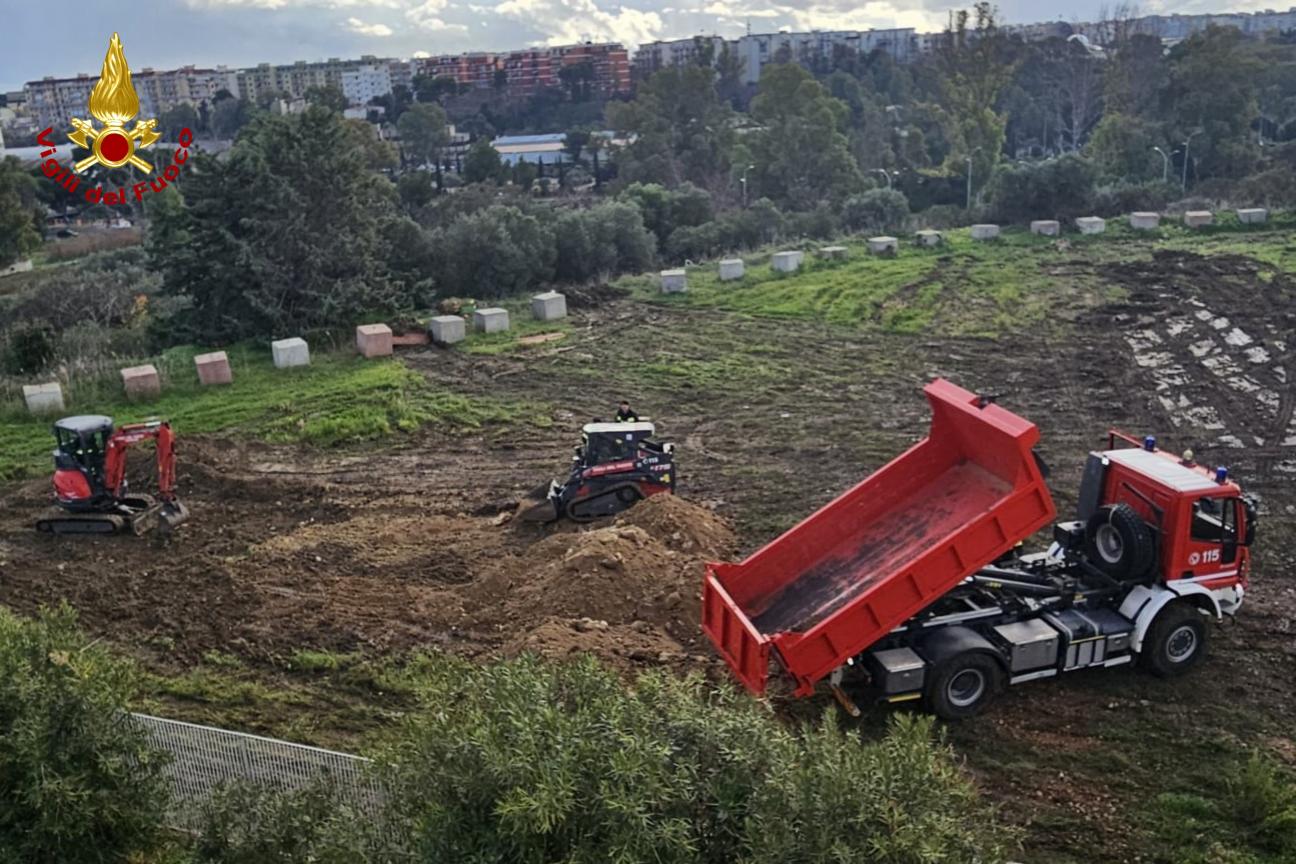 macchine di movimento terra in azione