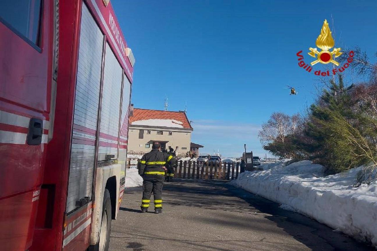 Soccorso persona Etna