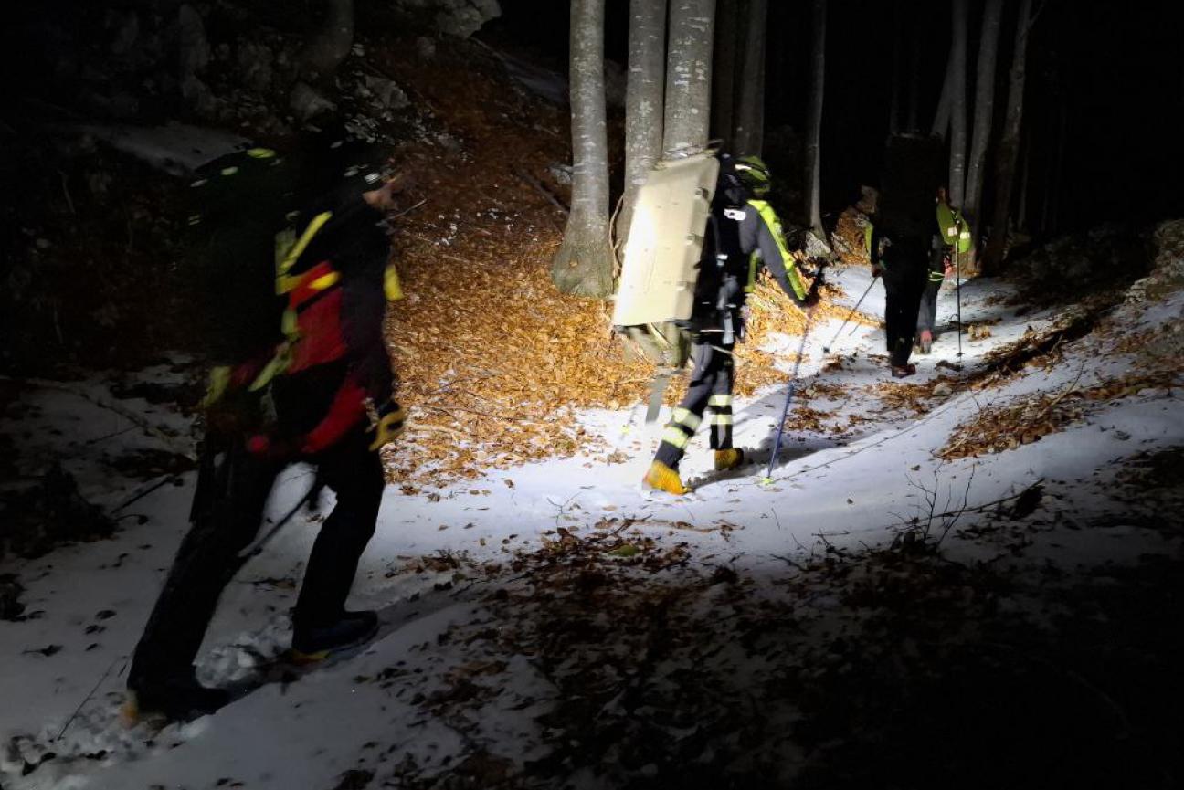 Lusevera - Ricerca e soccorso escursionista