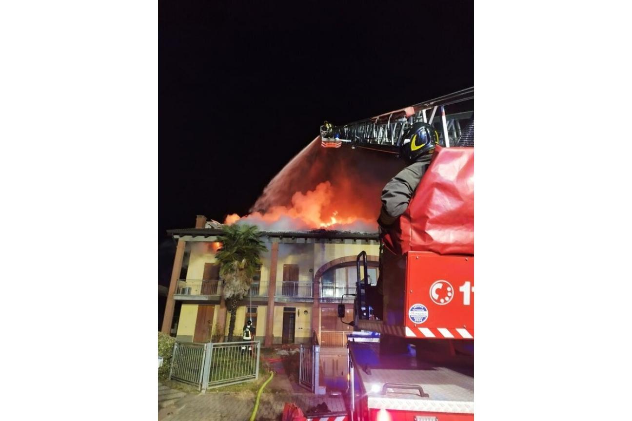 Incendio Reggio Emilia