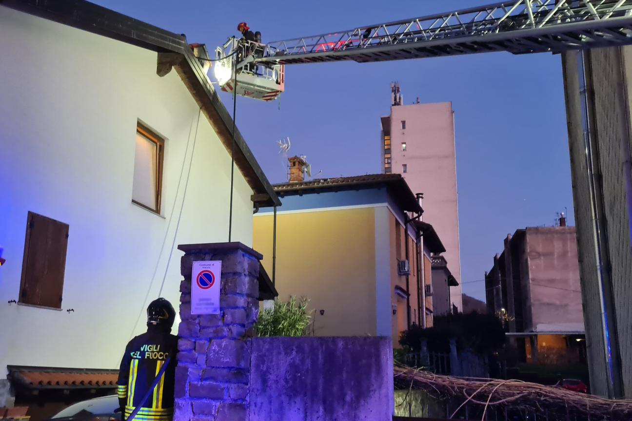 Incendio canna fumaria