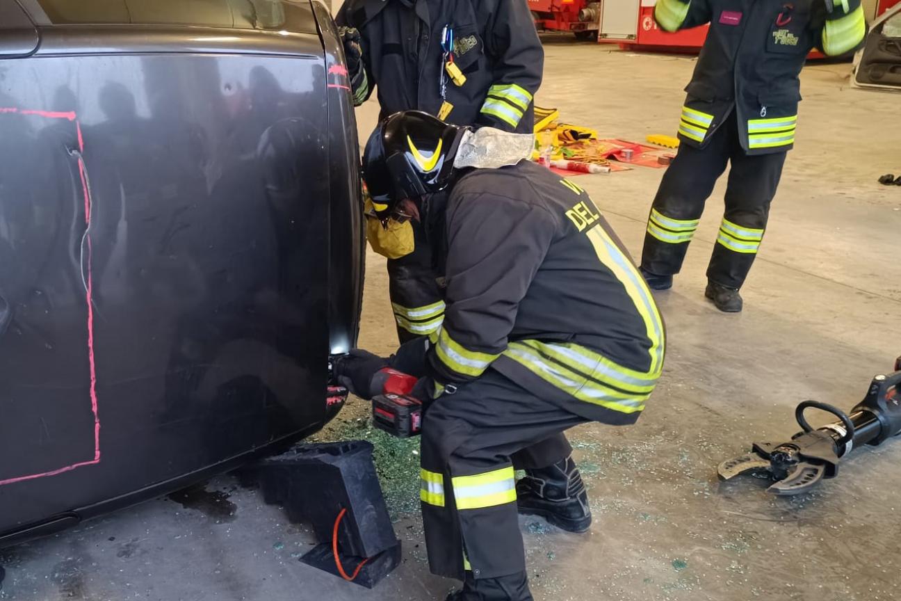 addestramento incidenti stradali
