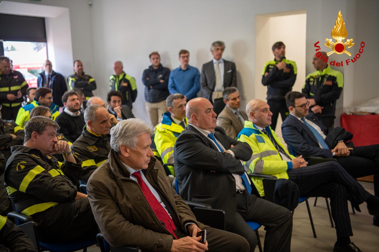 I vertici del Corpo Nazionale