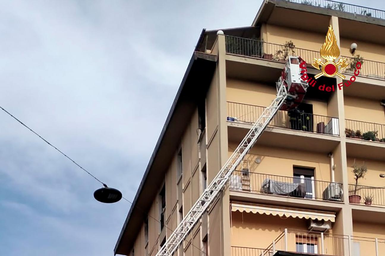 incendio appartamento