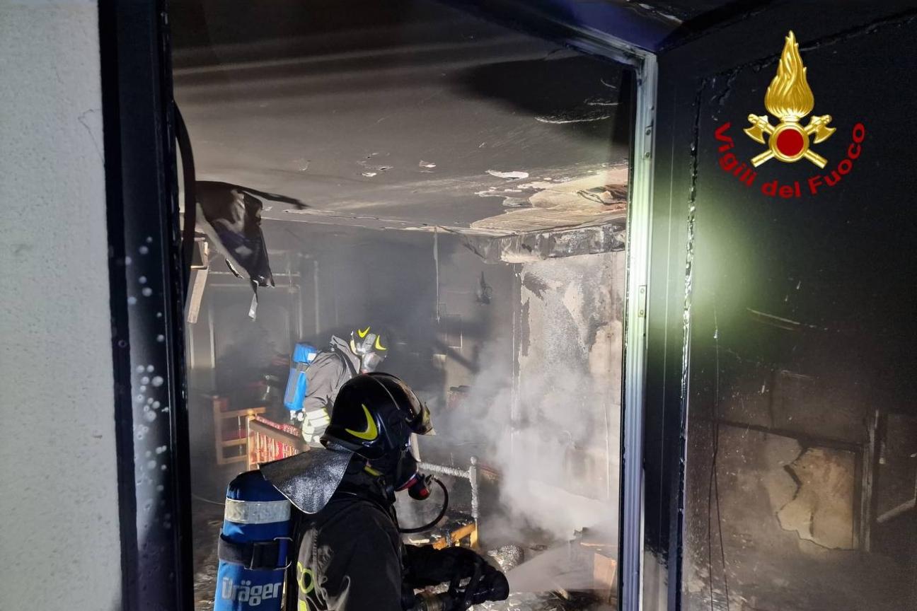 Incendio attività ricreativa