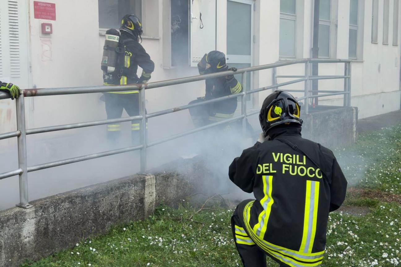 Incendio quadro elettrico