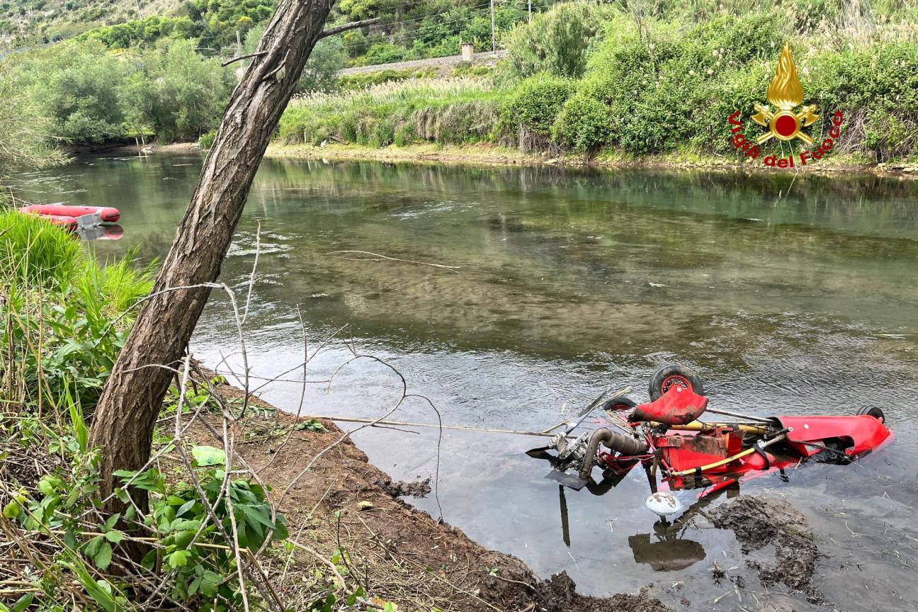 sezze caduto deltaplano