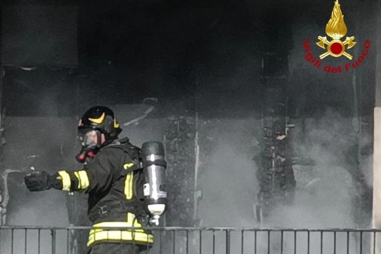 incendio appartamento