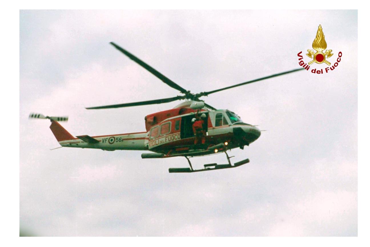 Immagine del Drago 56 dei Vigili del fuoco