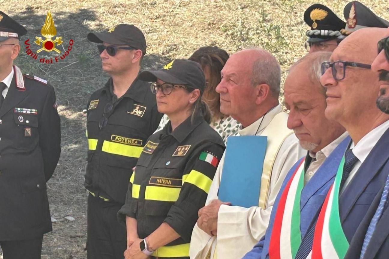 Durante l'inaugurazione