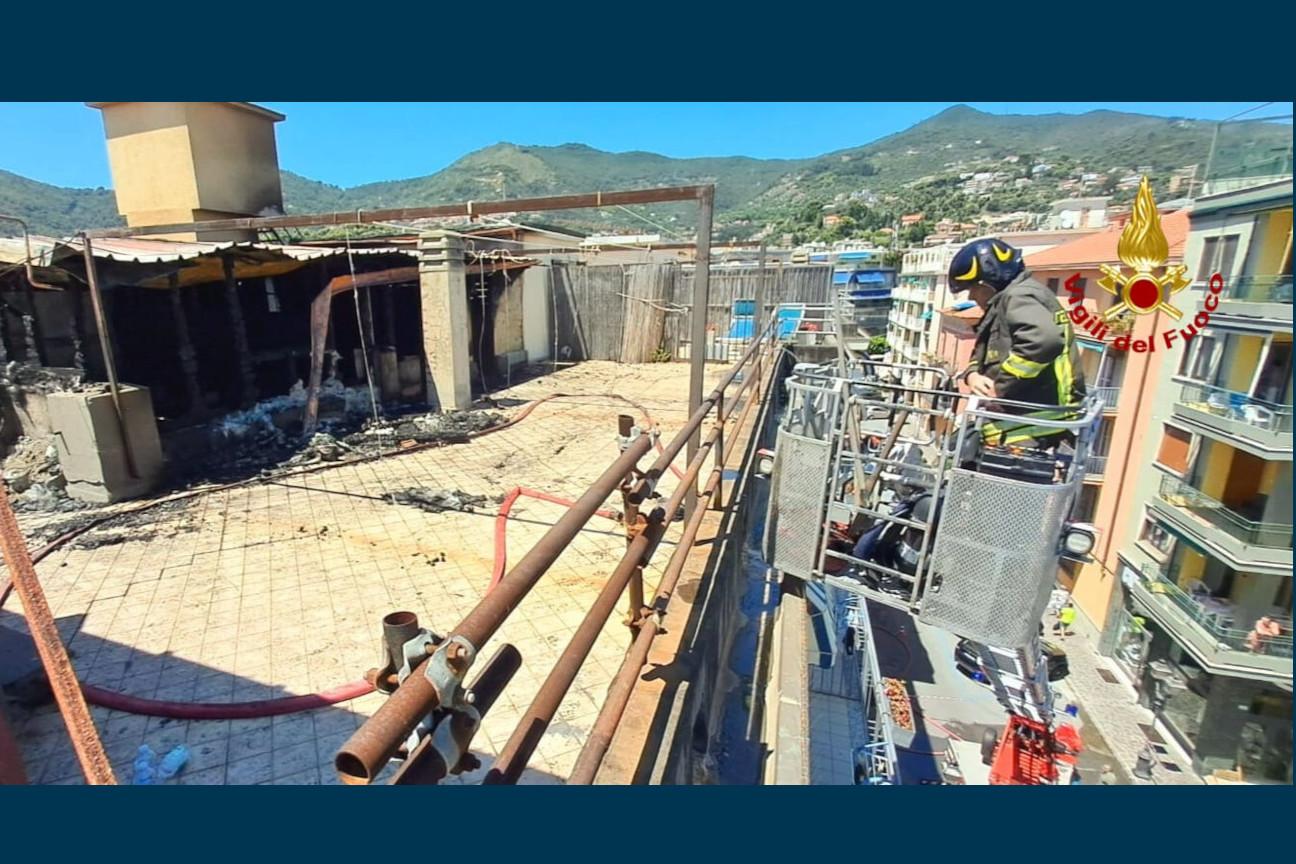 Intervento dei Vigili del Fuoco