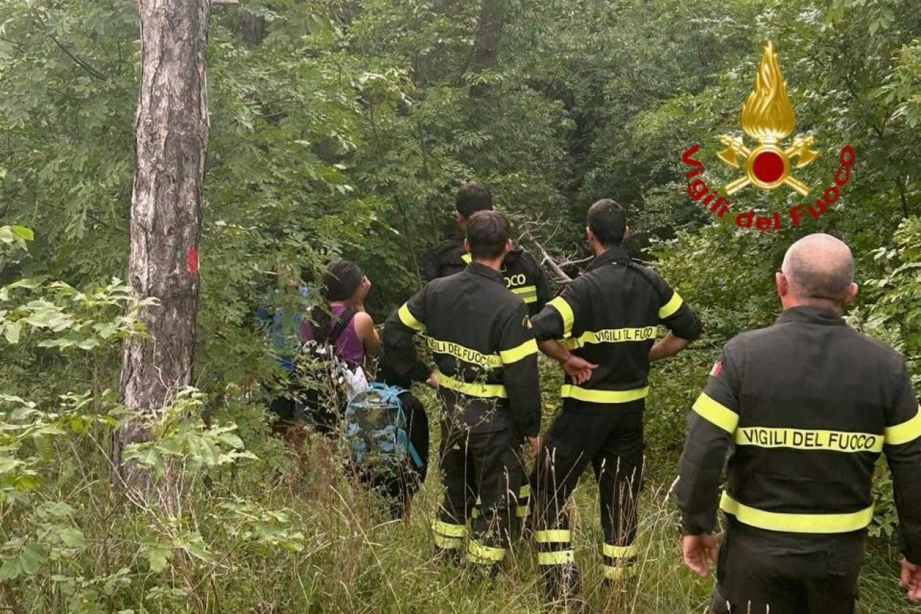 soccorso a due nuclei familiari che avevano perso l’orientamento
