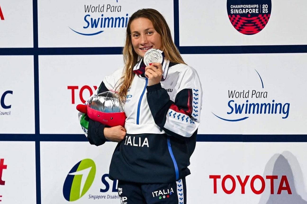 Podio Alessia Scortechini - Fonte FINP