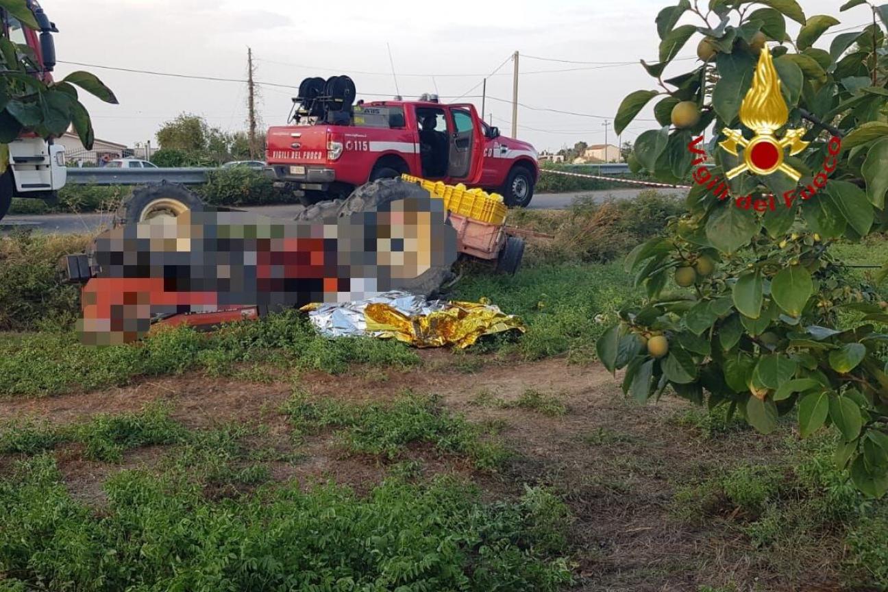 Incidente agricolo a Policoro, 45enne perde la vita.