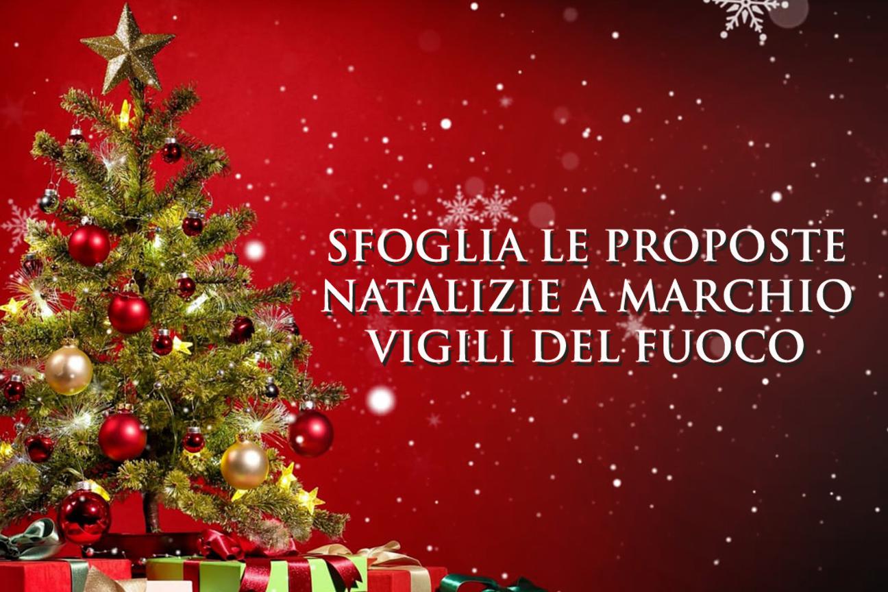 Locandina prodotti di natale vvf