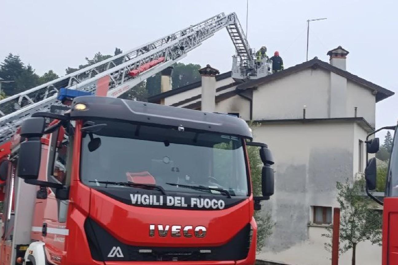 Incendio abitazione 