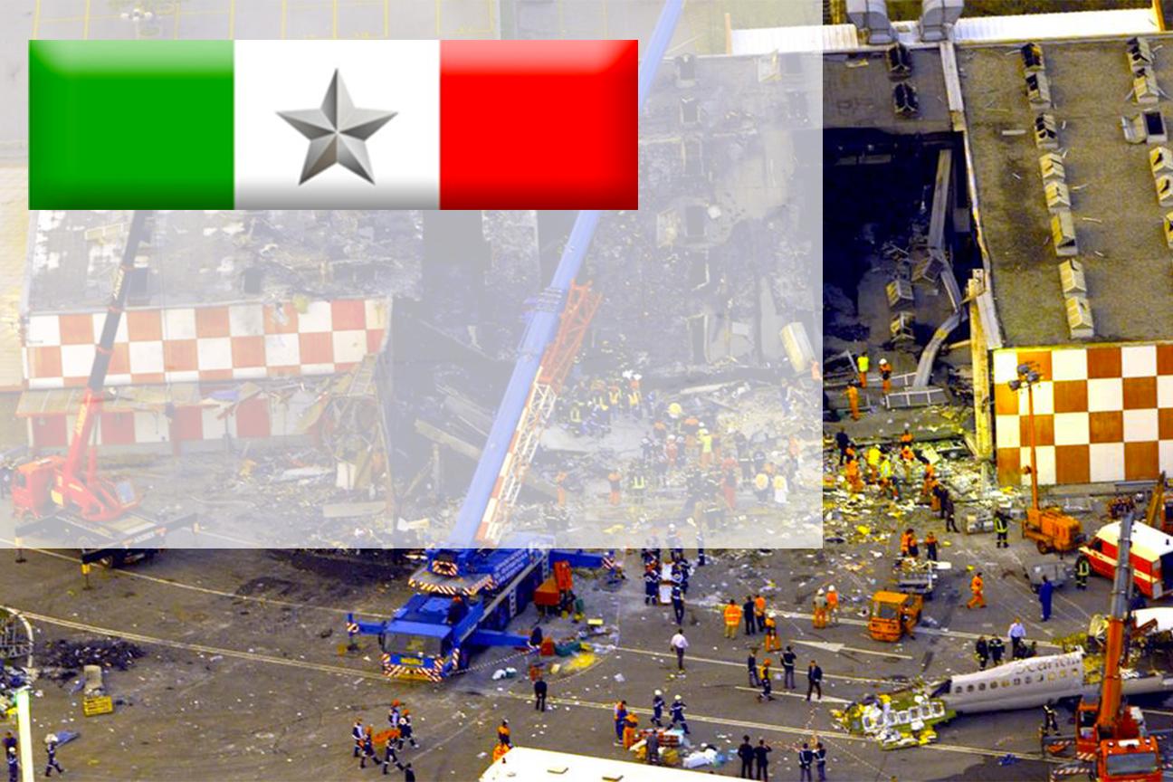 L'intervento dei Vigili del fuoco all'aeroporto di Linate