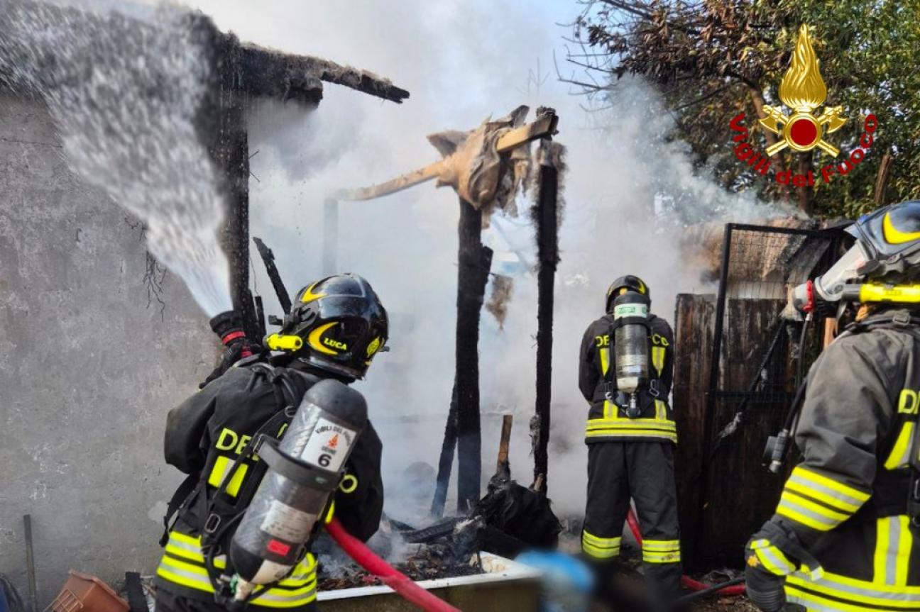 Incendio deposito