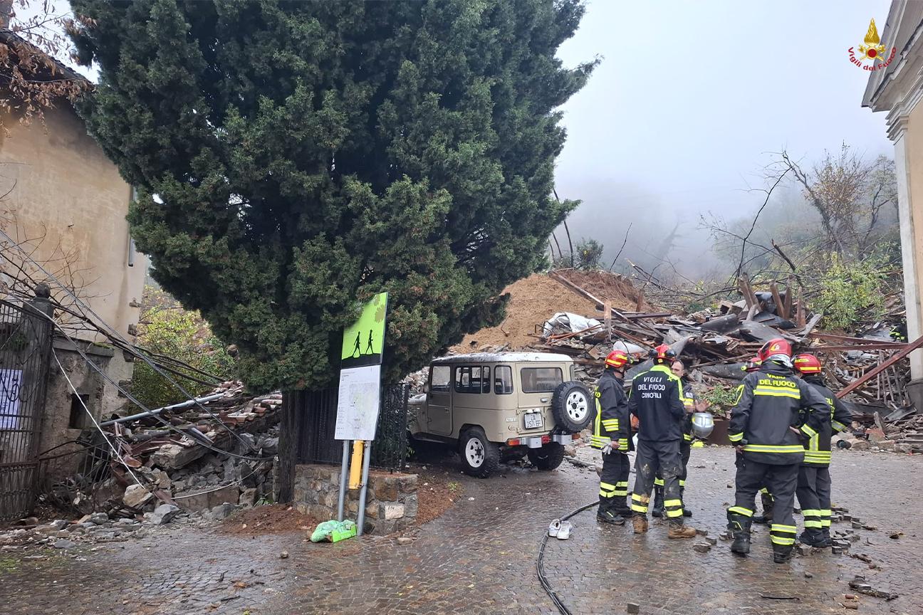 I Vigili del fuoco in azione per il maltempo in Friuli Venezia Giulia