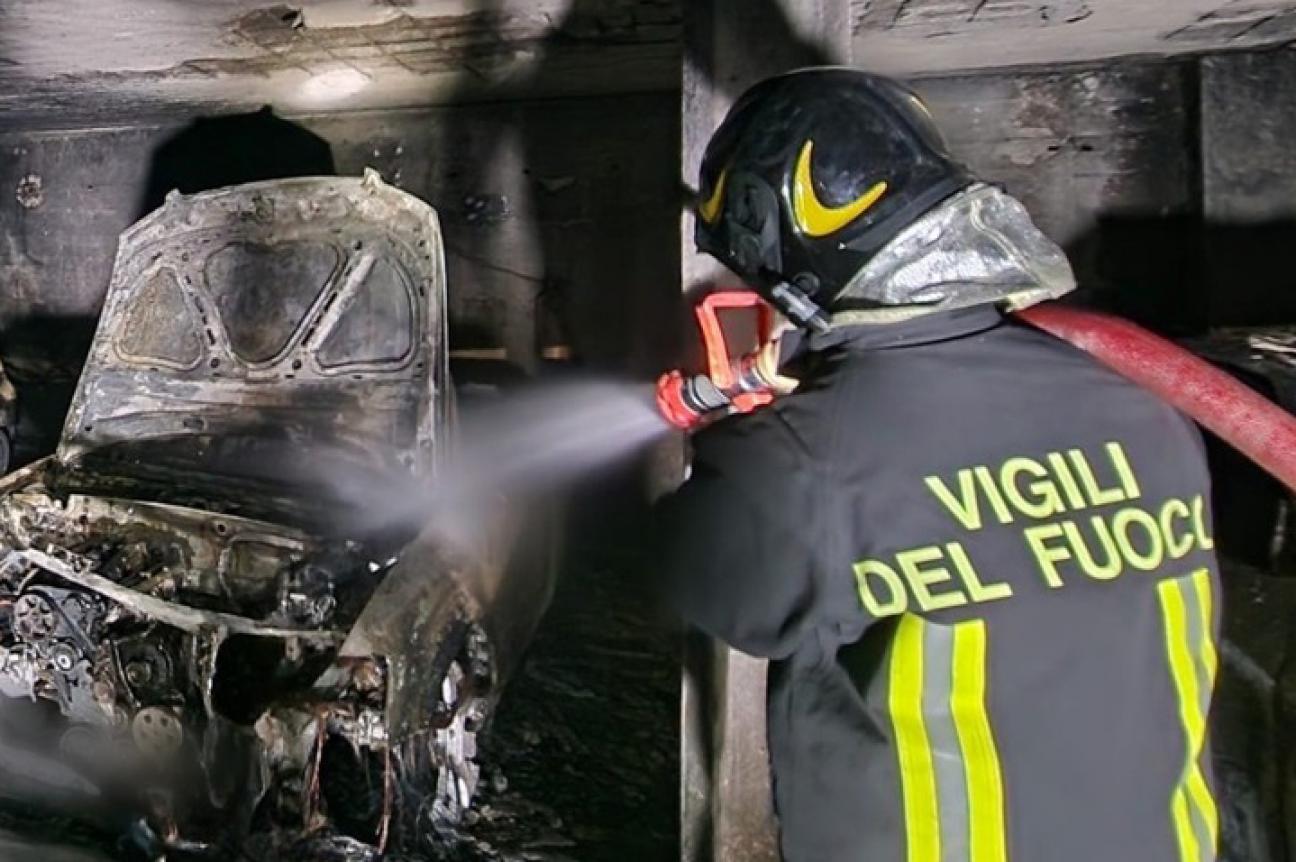 Incendio veicoli