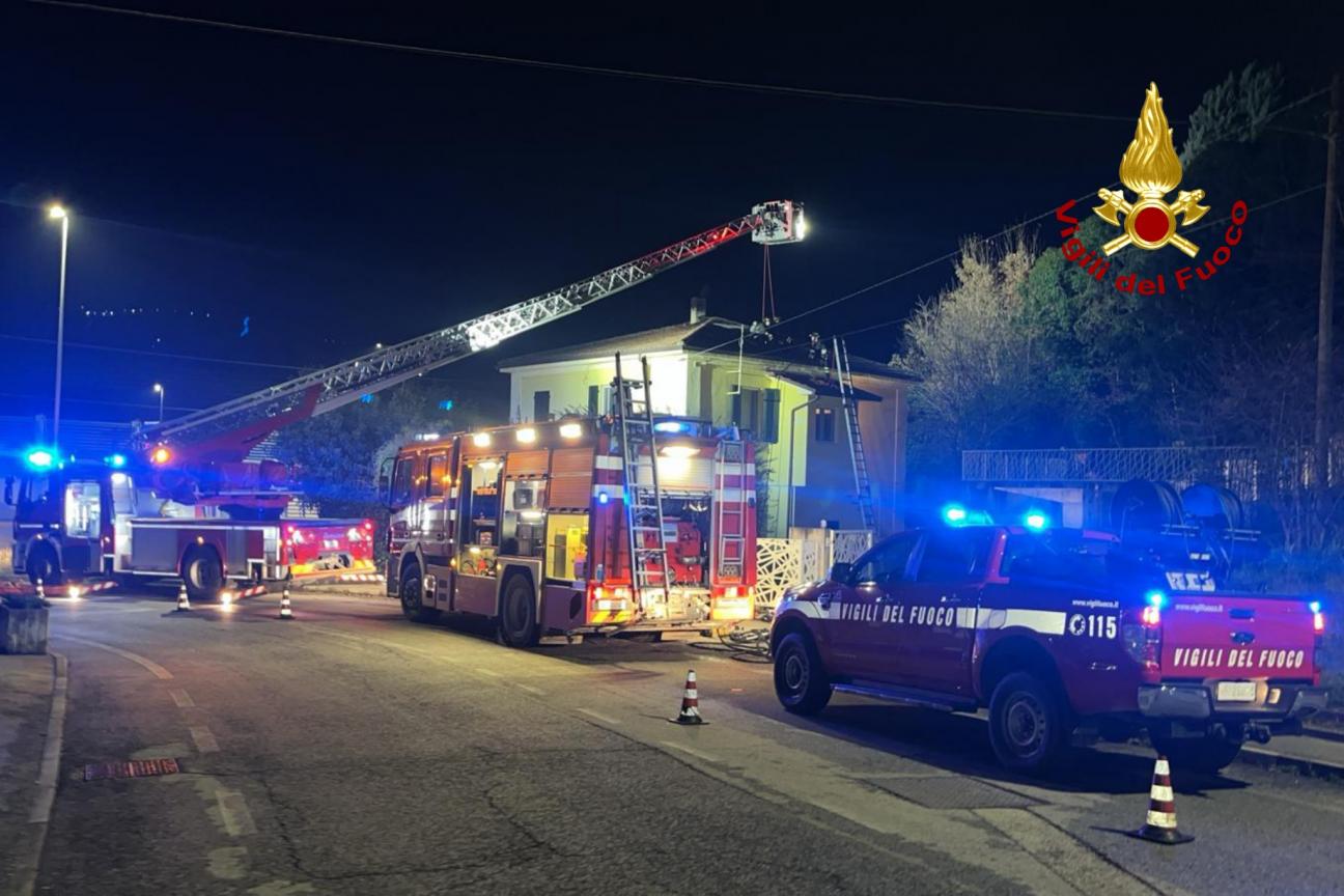 incendio canna fumaria