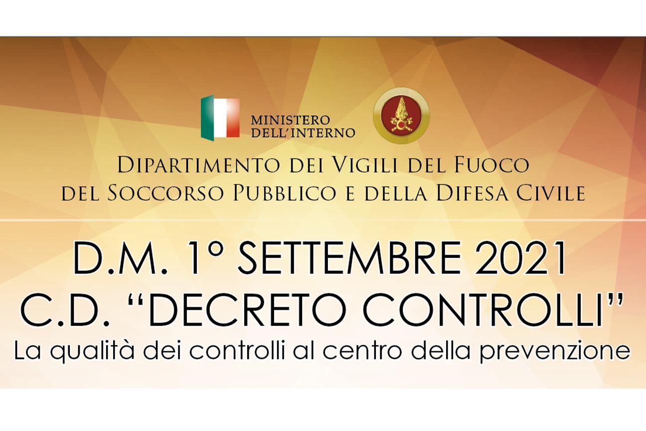 Il banner dedicato al convegno all'ISA sul Decreto Controlli