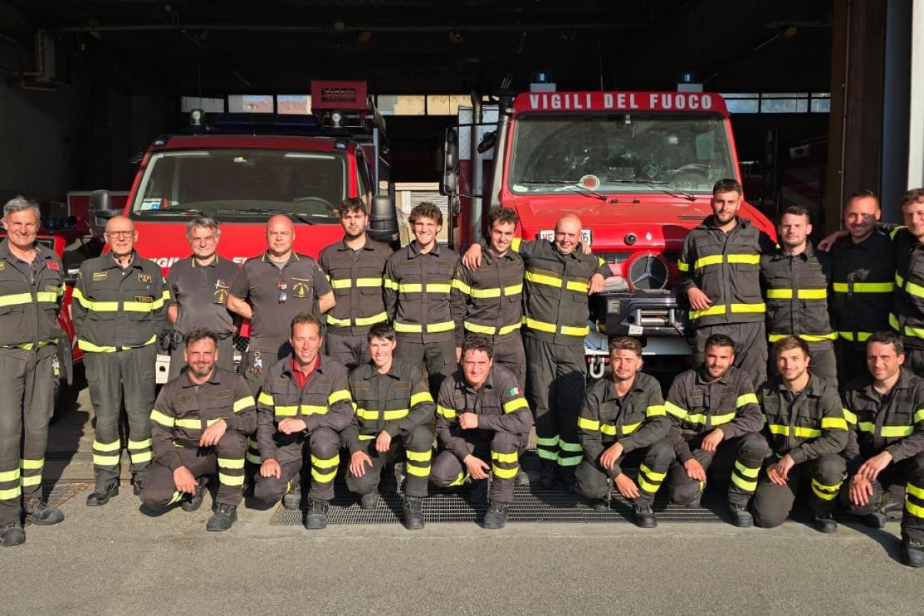 Corso di formazione per Vigili del Fuoco Volontari