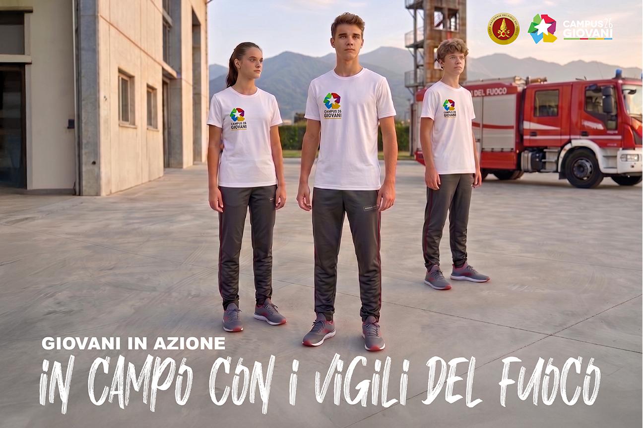 La locandina dell'evento Giovani in azione