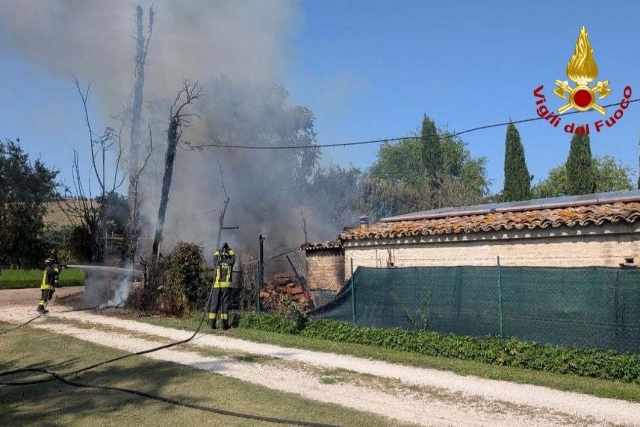 incendio legnaia
