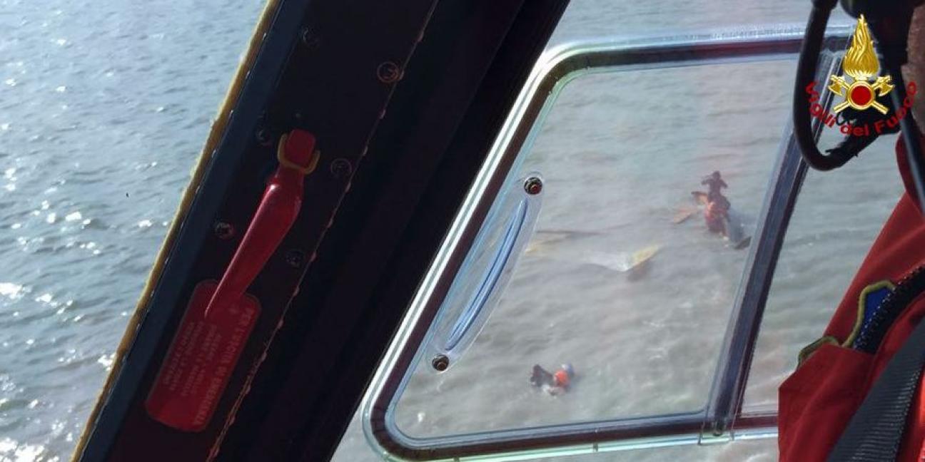 Venezia, soccorso in laguna