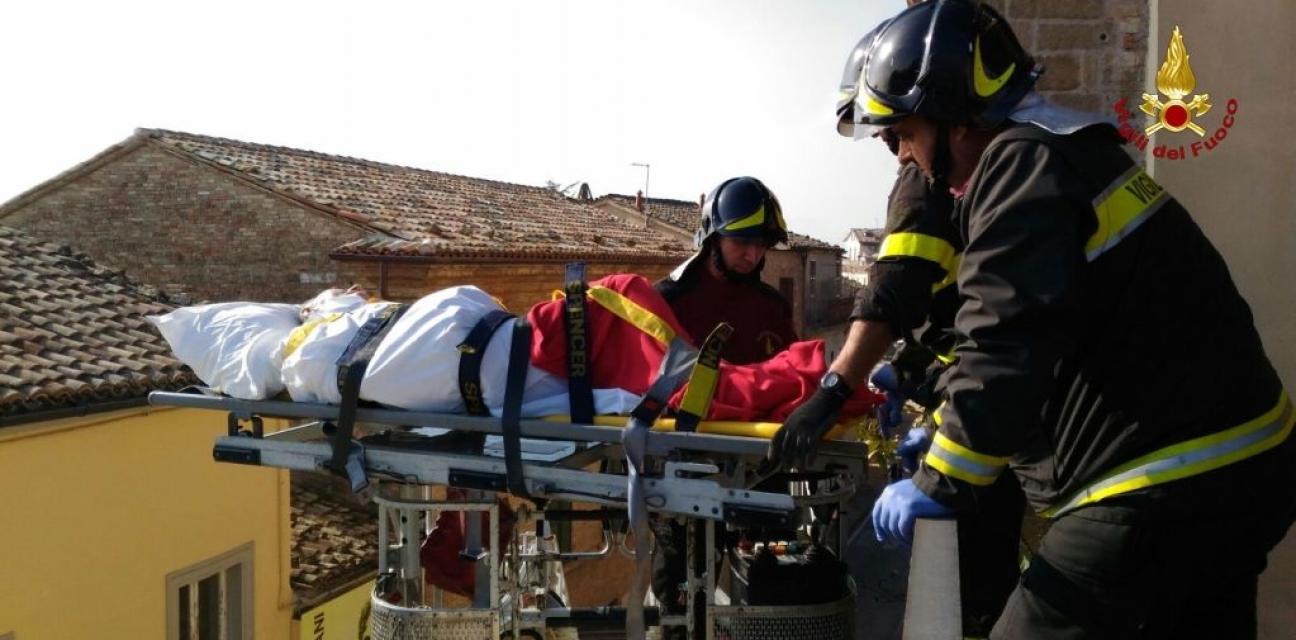Ancona, evacuati anziani da casa di riposo