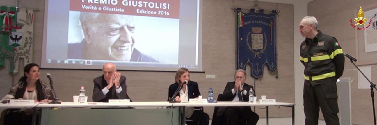 La premiazione a Marzabotto