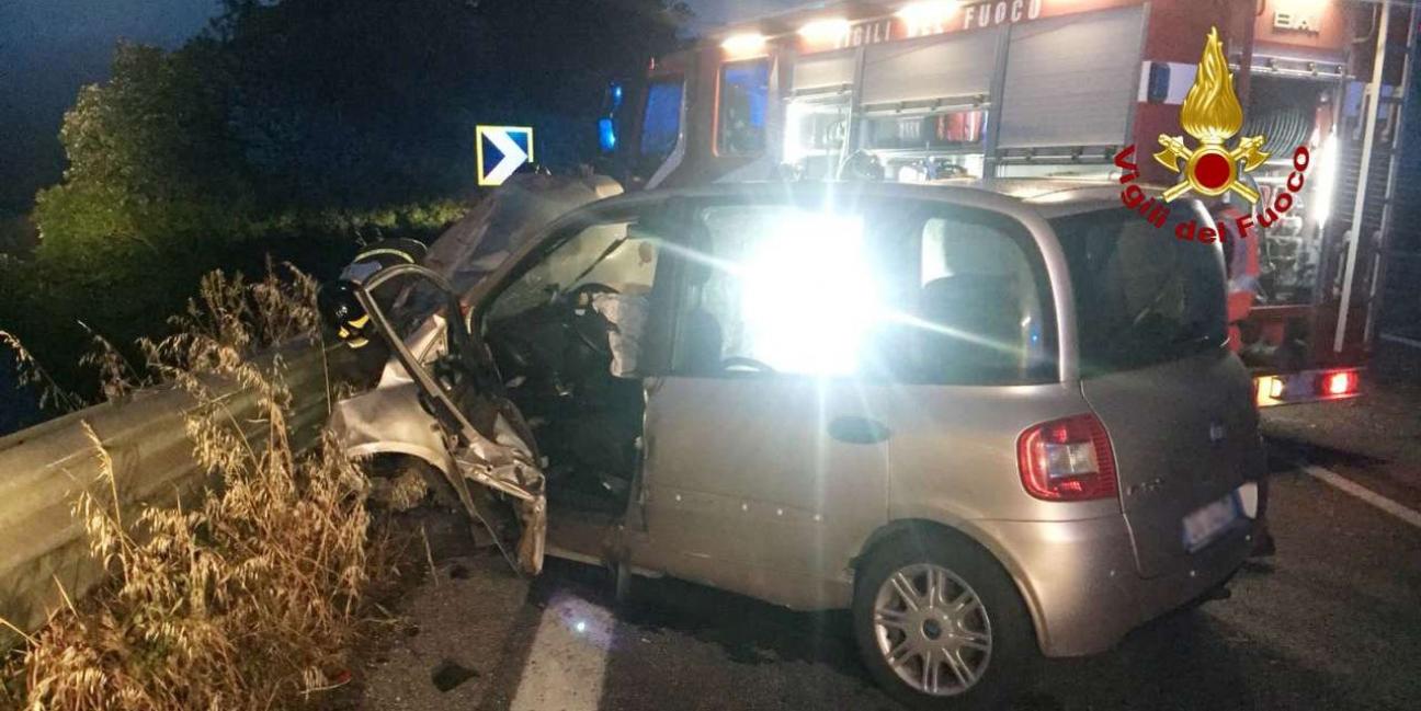 Ancona, incidente tradale sulla "SS.16" a Loreto