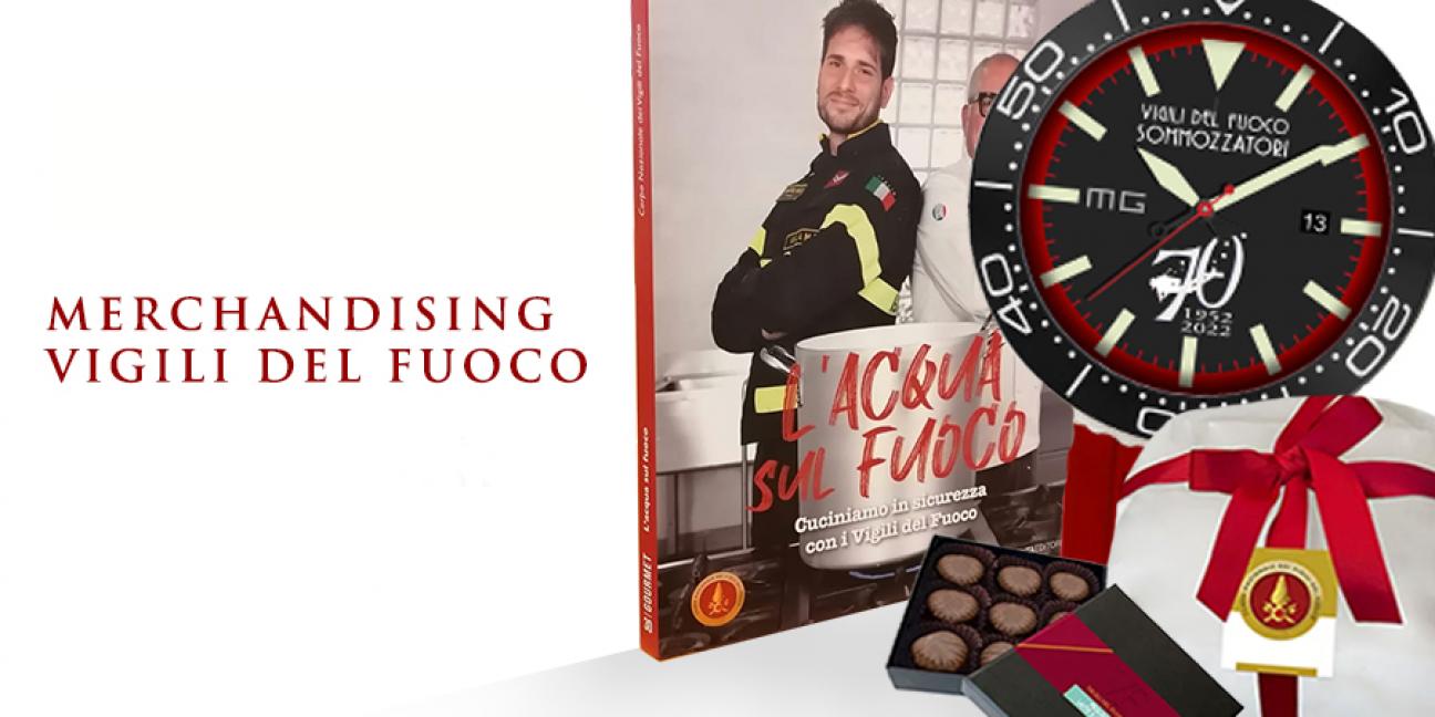Inizia il merchandising dei Vigili del Fuoco