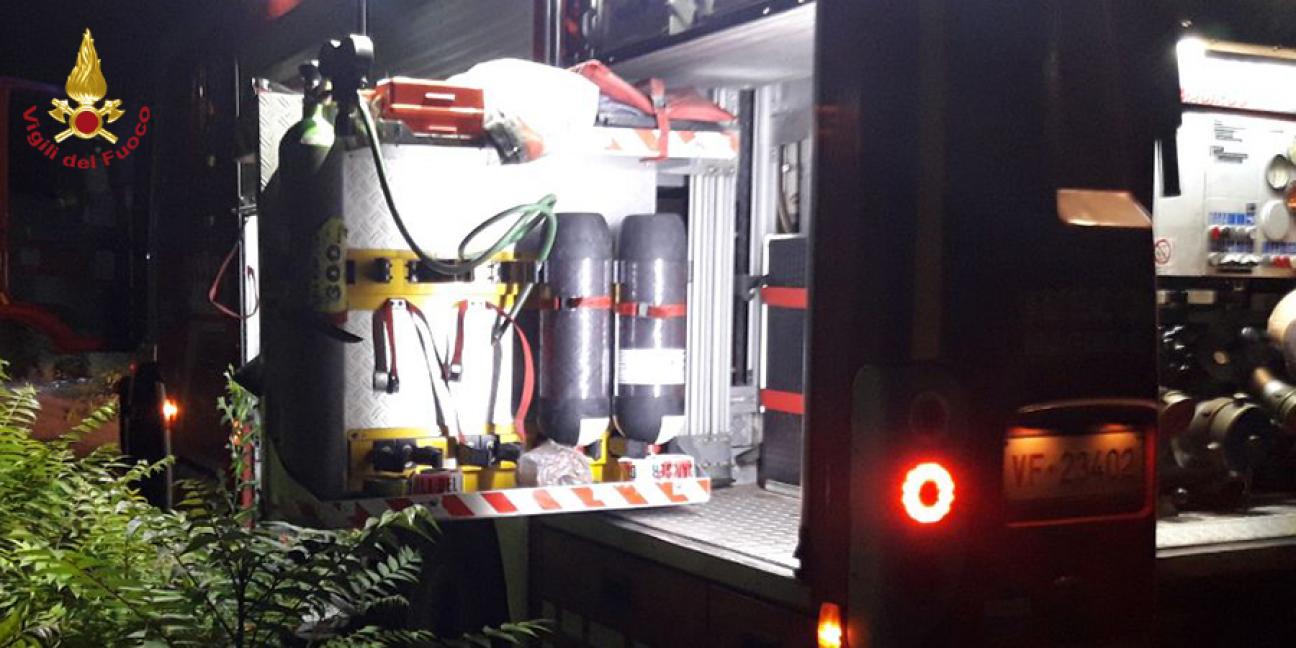 Gorizia, incendio ex ospedale
