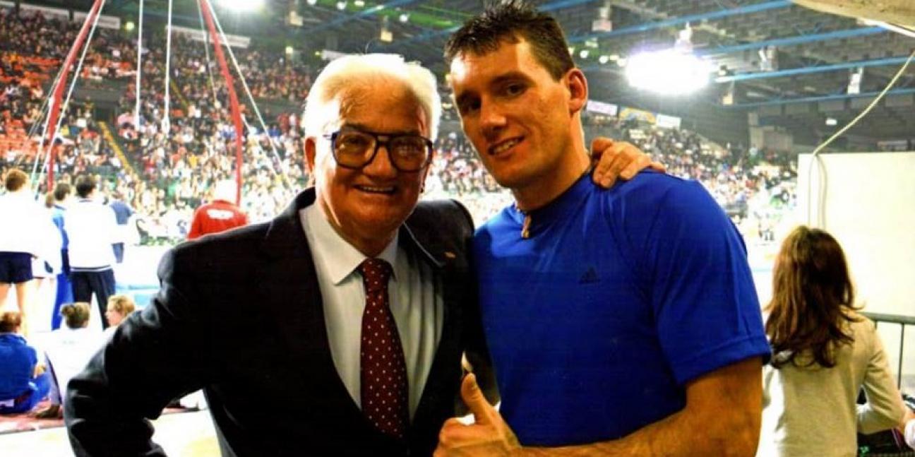 Prof. Pasquini con Igor Cassina