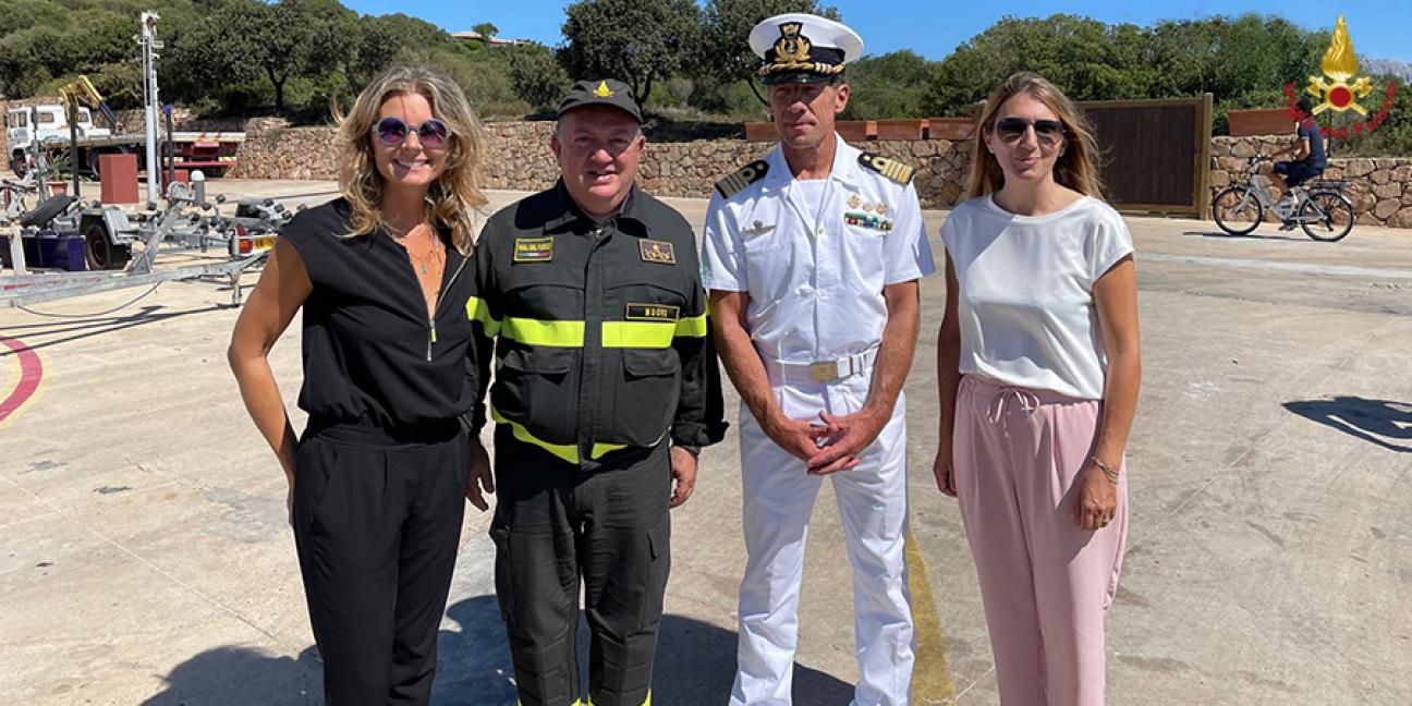 Il presidio acquatico a San Teodoro