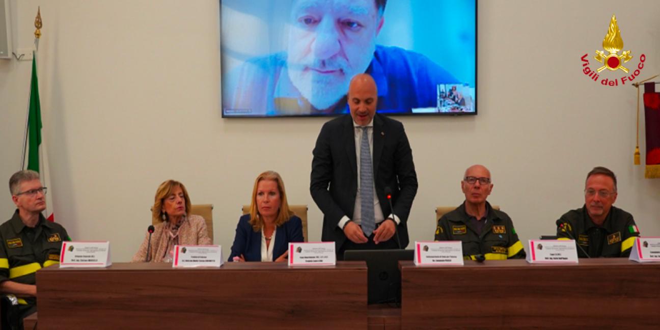 Visita del Sottosegretario on. Emanuele Prisco presso la sede centrale del Comando di Palermo