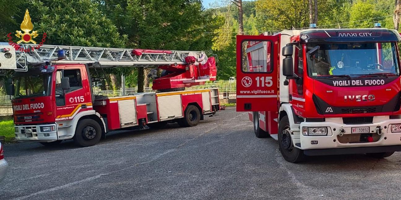 Gorizia, incendio appartamento