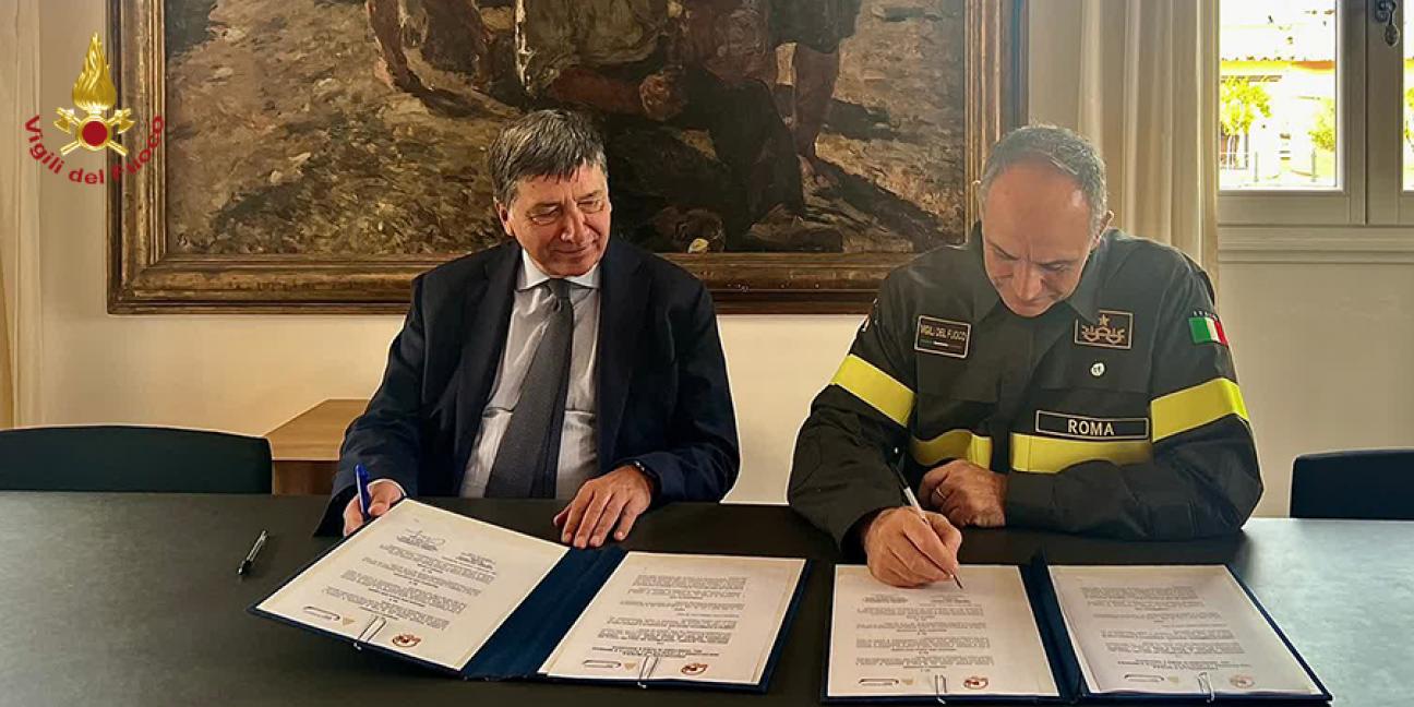Firmato protocollo d'intesa tra il Comando di Roma e l'Istituzione camerale