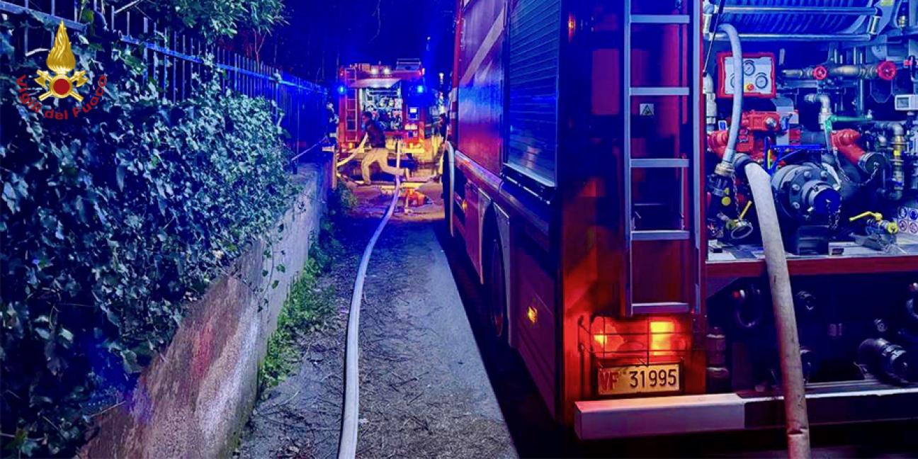 Incendio a Barcellona Pozzo di Gotto