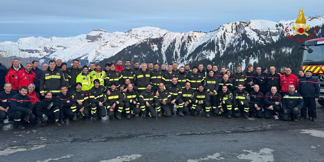 Il Team Usar Medium interregionale del Piemonte-Liguria partecipa all'esercitazione nel Dipartimento dell'Alta Savoia in Francia