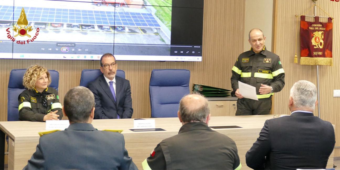 Nuoro, inaugurata la nuova aula didattica e la sala operativa del Comando